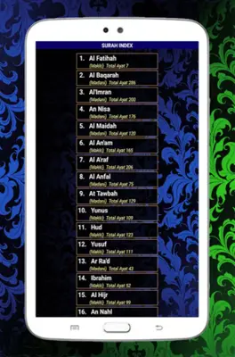 HOLY QURAN Free android App screenshot 13